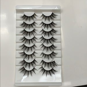 Mink false eyelashes